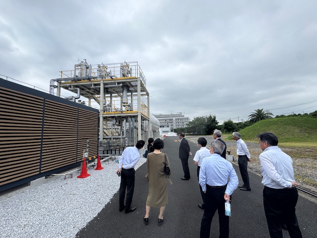 東京ガス横浜テクノステーション視察写真１