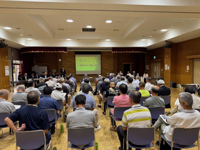 北地区市政懇談会の様子