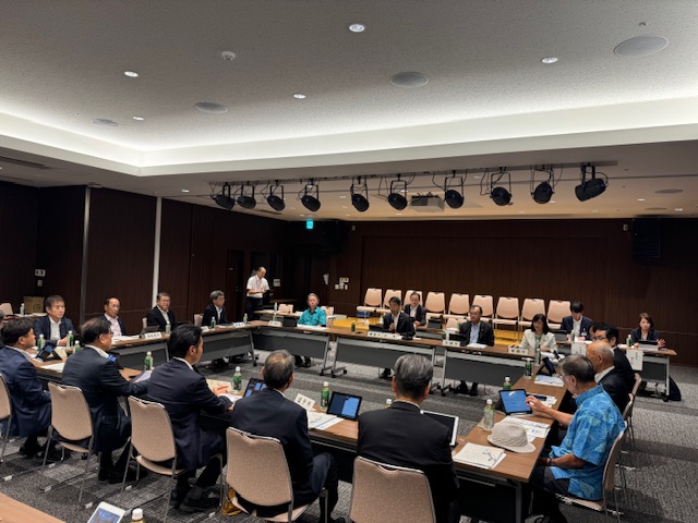 県市長会市長会議の様子