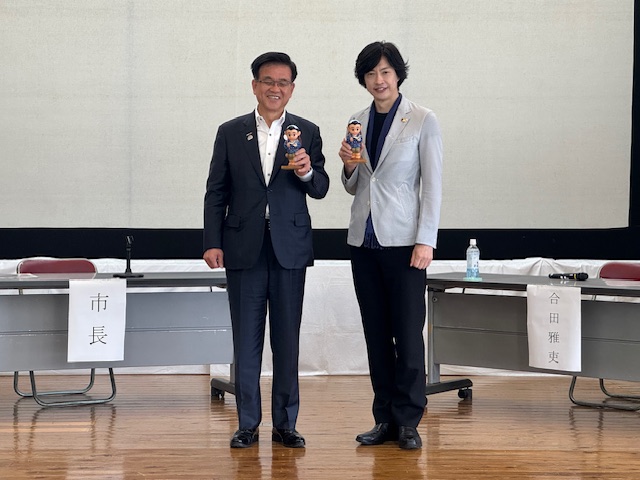 はだのふるさと大使・合田雅吏さん